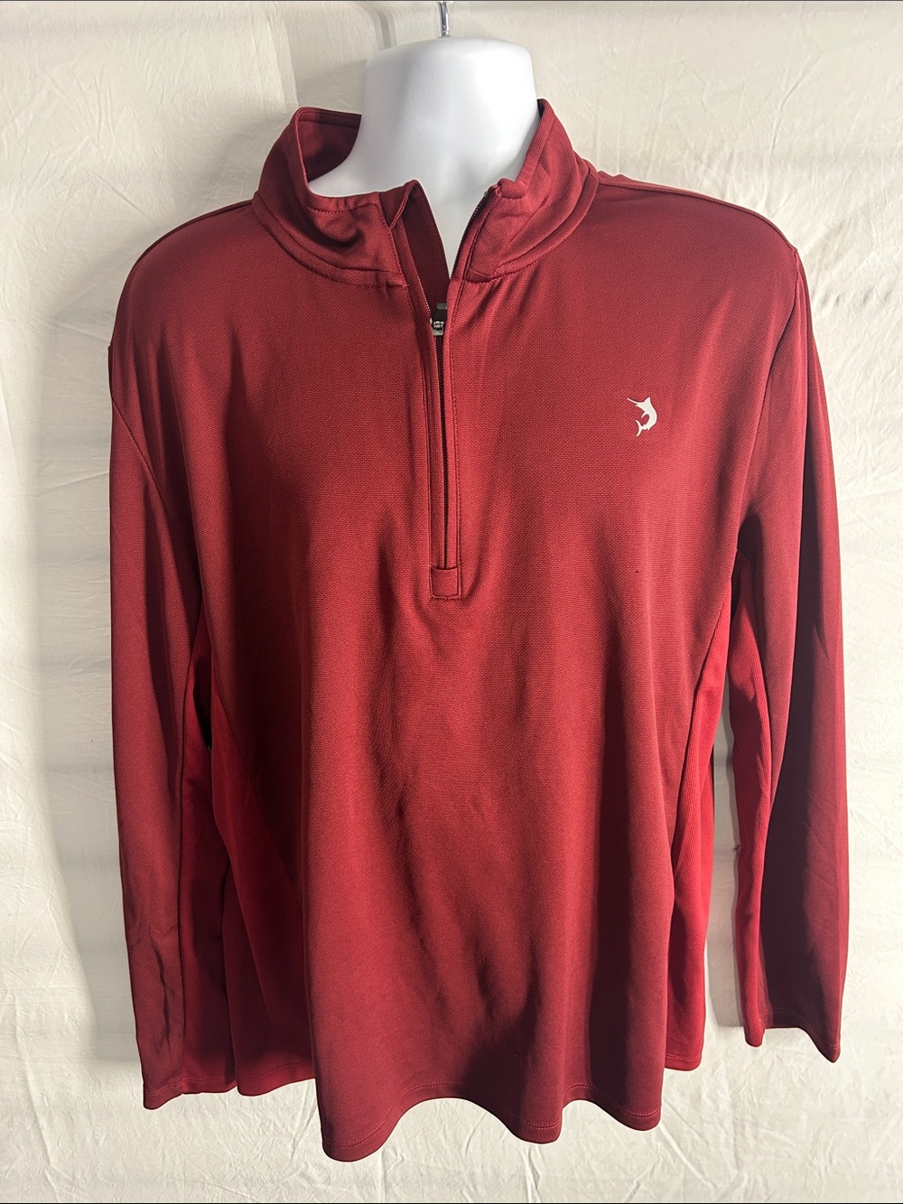 Reel Legends Maroon Quarter-Zip Pullover